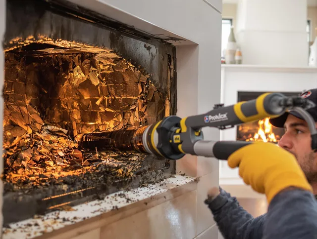 Professional chimney cleaning by Anaheim Chimney Sweep in Anaheim, CA