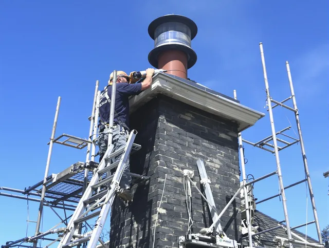Sturdy chimney crown finished by Anaheim Chimney Sweep in Anaheim, CA