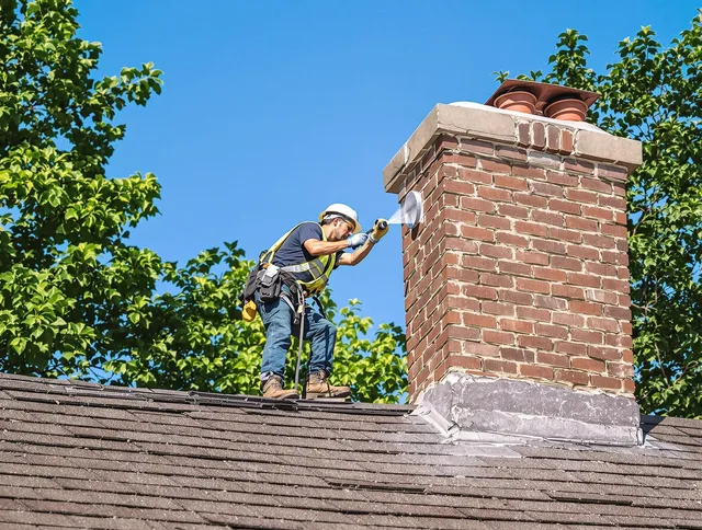Anaheim Chimney Sweep performing an inspection with advanced tools in Anaheim, CA