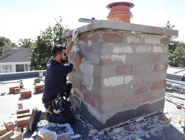 Advanced chimney repair process by Anaheim Chimney Sweep in Anaheim, CA