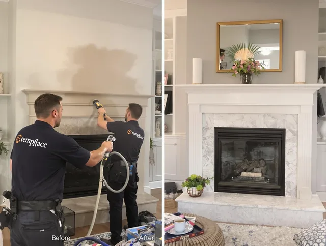 Professional soot removal by Anaheim Chimney Sweep team in Anaheim, CA